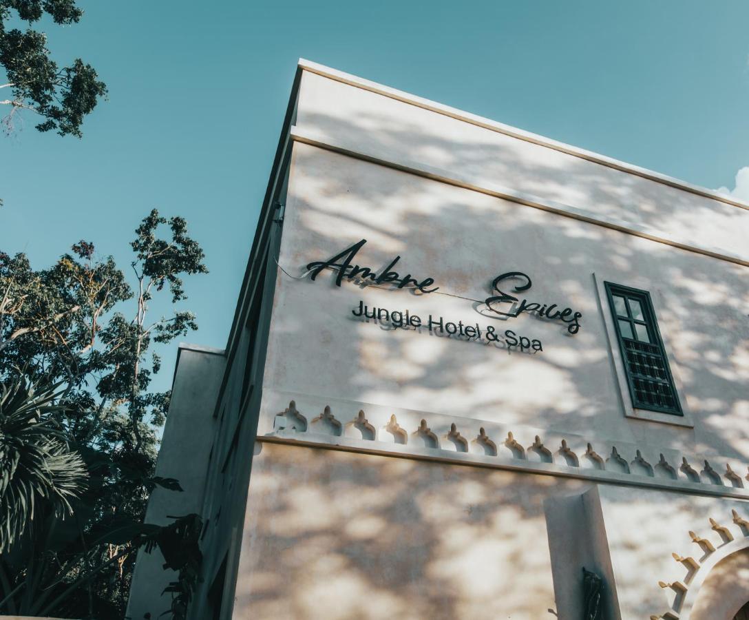 Ambre & Epices Jungle Hotel & Spa Tulum Exterior photo